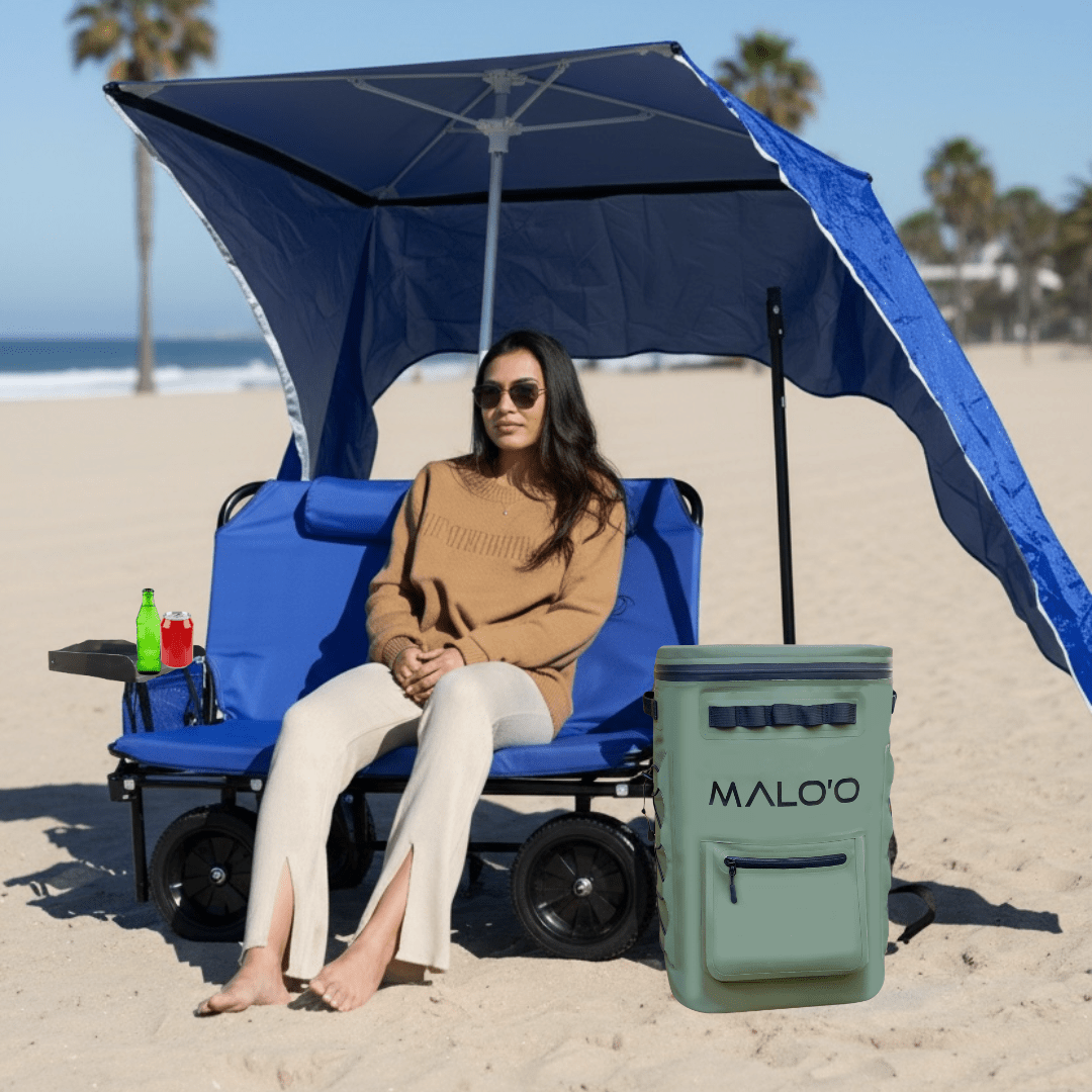 Ultimate Beach Setup - Lounge Wagon