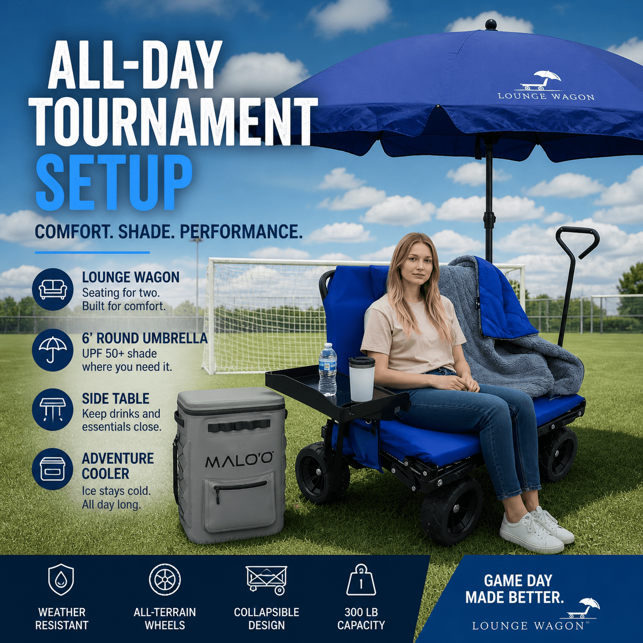 Ultimate Tournament Setup - Lounge Wagon