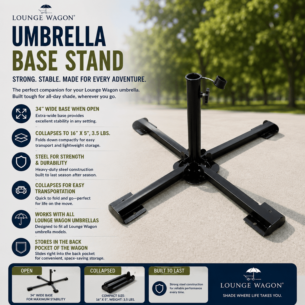 Umbrella Base Stand - Lounge Wagon