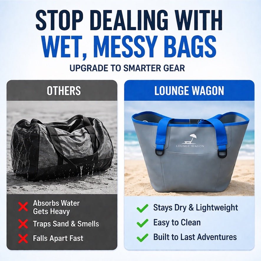 Waterproof Tote - Lounge Wagon