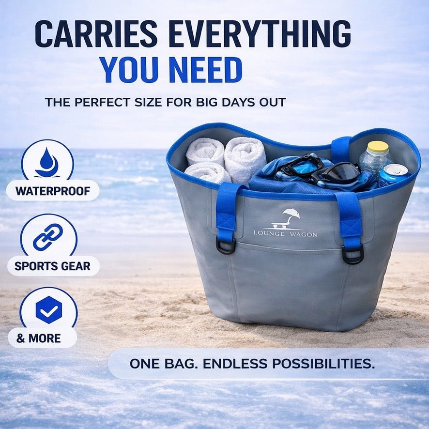 Waterproof Tote - Lounge Wagon