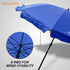 6' Round Umbrella - Lounge Wagon