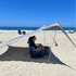 DualShade™ 10x10 - Instant beach shade. Vehicle - ready awning - Lounge Wagon
