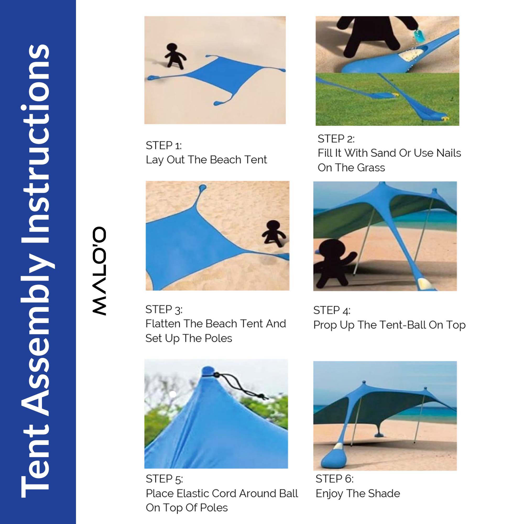 DualShade™ 10x10 - Instant beach shade. Vehicle - ready awning - Lounge Wagon