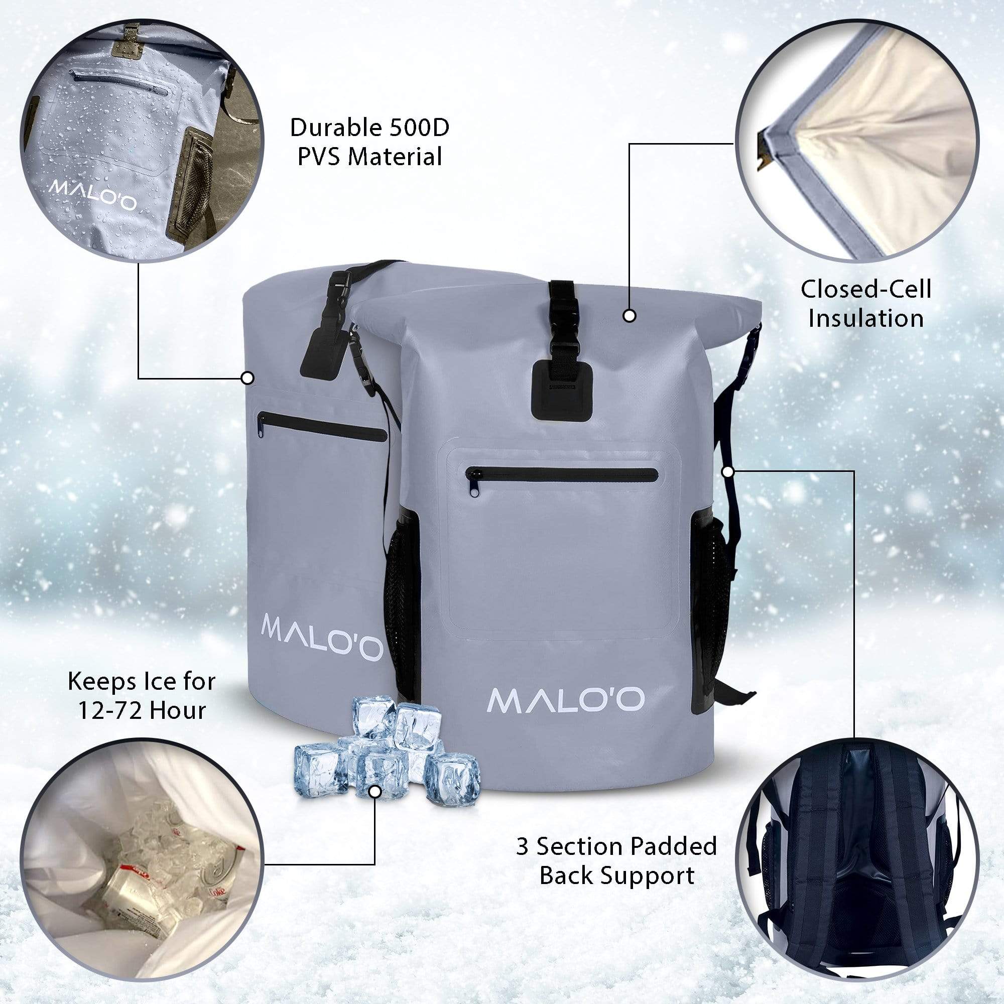 Malo&#39;o Racks Backpack Cooler Malo&#39;o Backpack Cooler