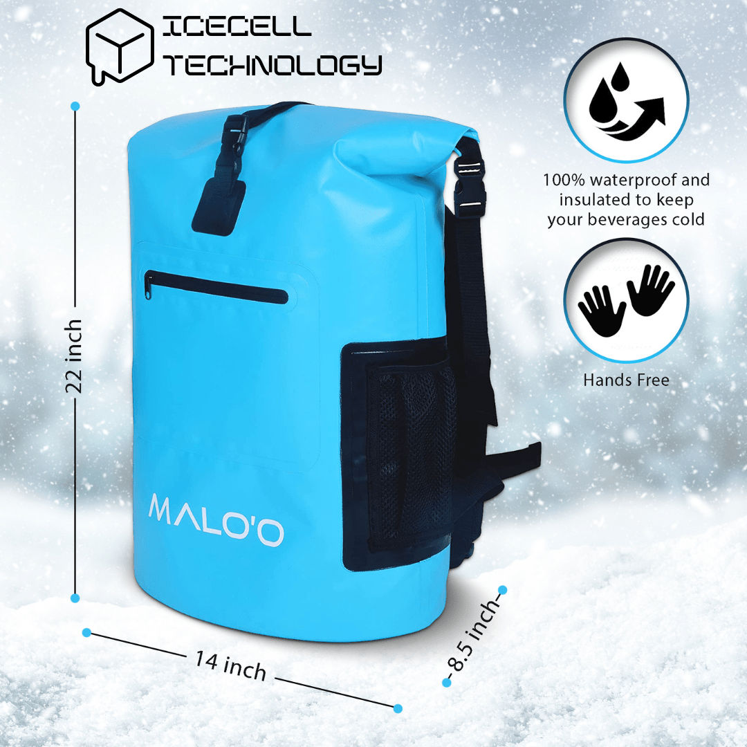 Malo&#39;o Racks DryPack Malo&#39;o DryPack Waterproof Backpack Cooler