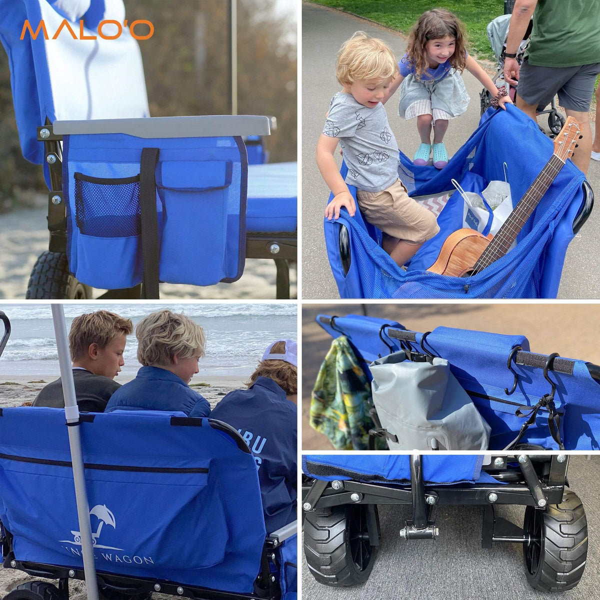 The Lounge Wagon | Portable Beach Trolley | Foldable Outdoor Wagon on Sale