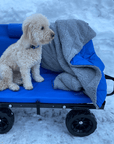 Malo'o Racks Lounge Wagon Sherpa Blanket