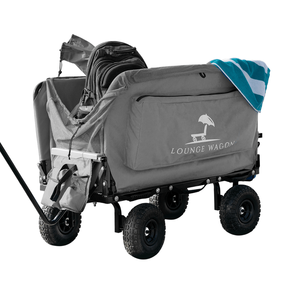 The Lounge Wagon | Portable Beach Trolley | Foldable Outdoor Wagon on Sale