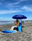 Malo'o Racks Wagons Lounge Wagon Round Beach Umbrella