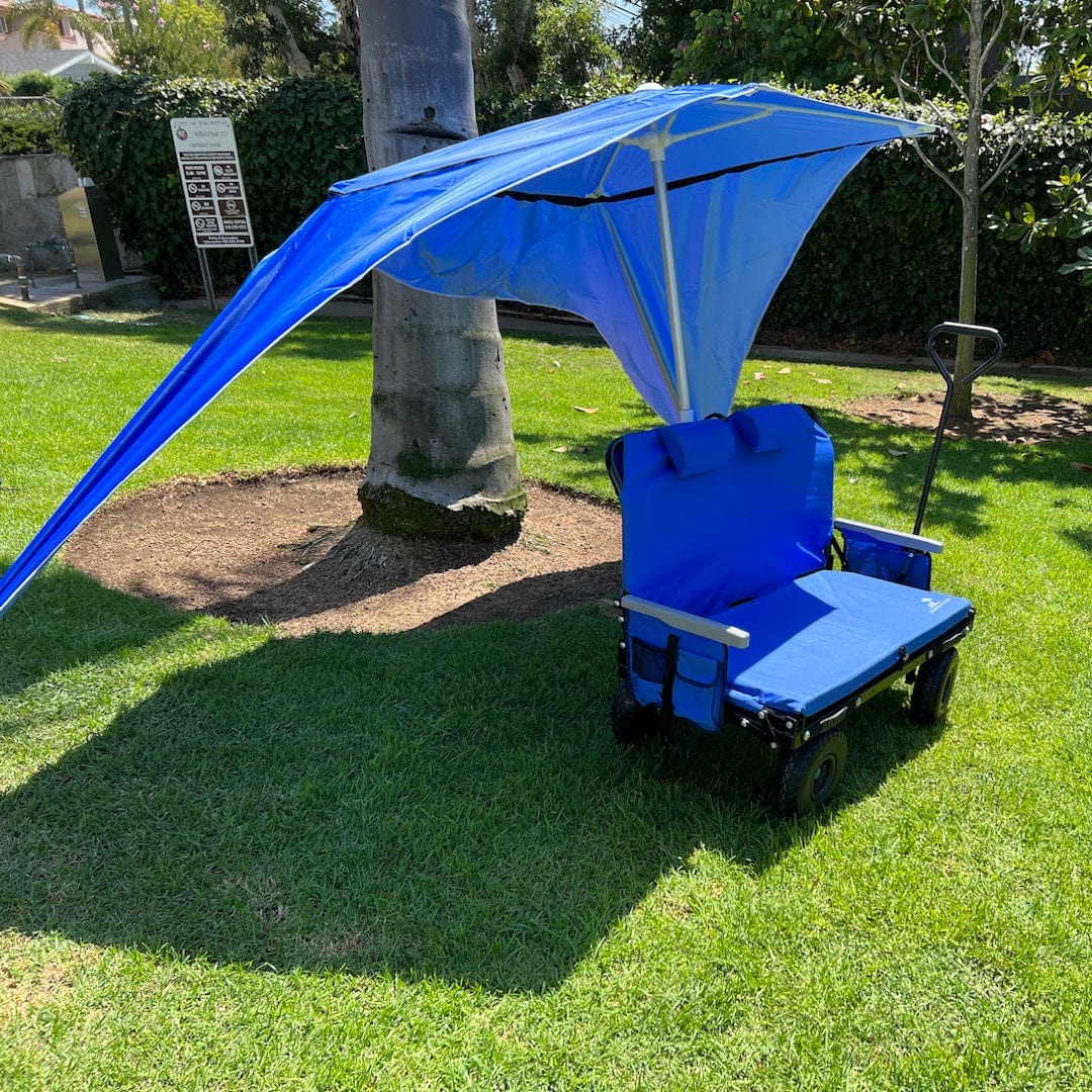 Malo'o Racks Wagons Lounge Wagon Umbrella with Canopy